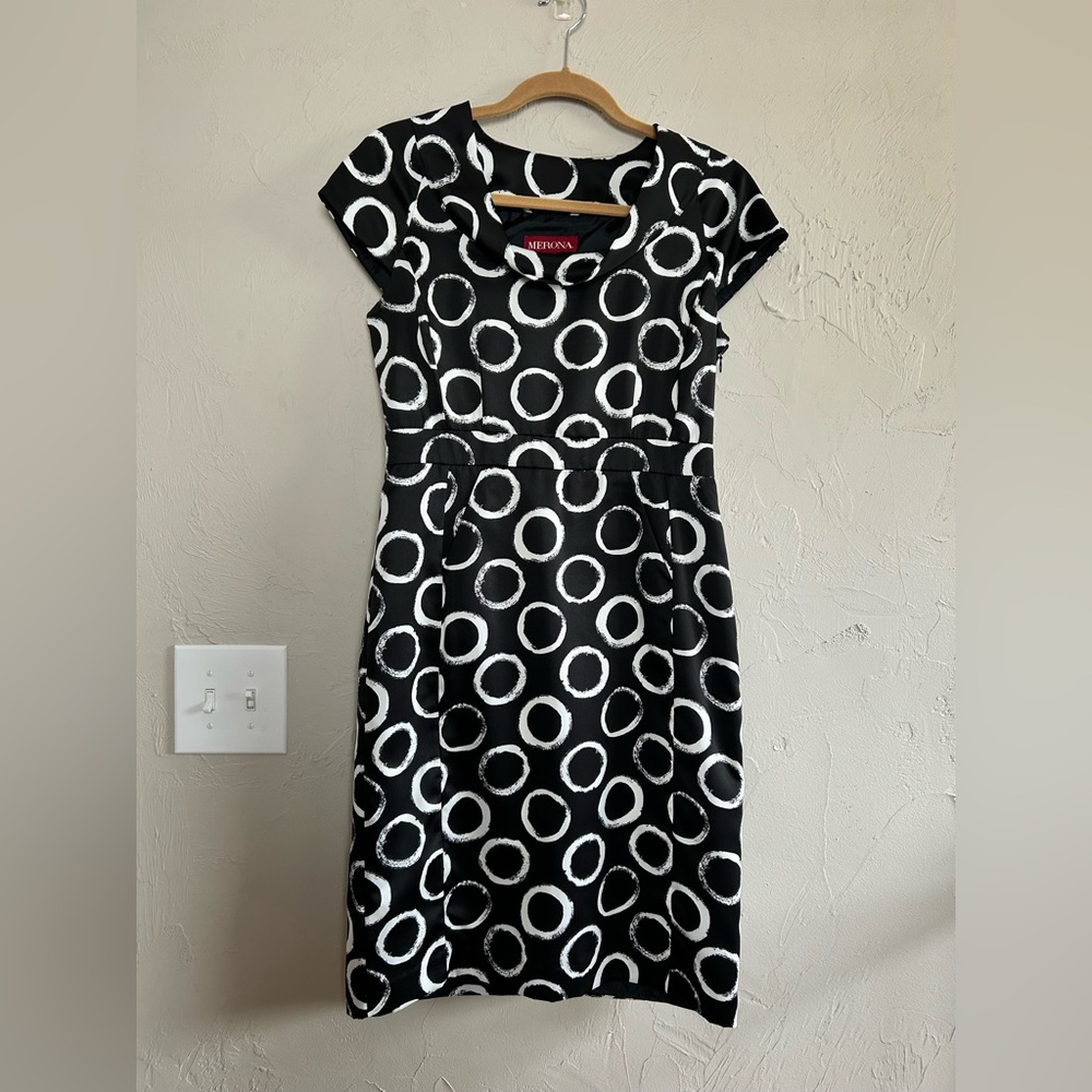 Black & White sheath dress by Merona